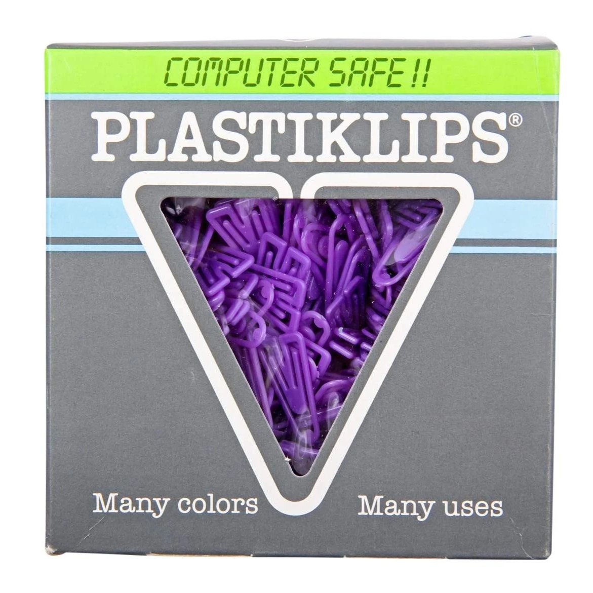 Small Plastiklips PURPLE LP 0214 Qty 6000 6 boxes of 1000